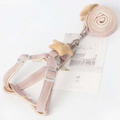 Houndstooth Dog Leash for Pets