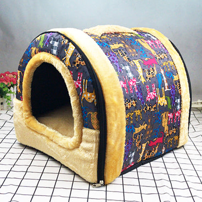 Folding Pet Kennel for Dogs and Cats